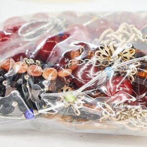 Jewelry mystery bag 6”x6” ~14 oz all wearable assortment #1
